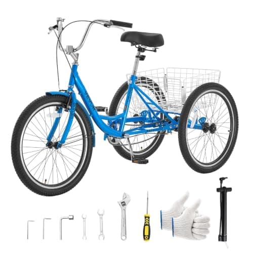 VEVOR 24 Inch Adult Tricycle