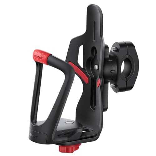 Lamicall Bike Bottle Holder with Tracker Storage