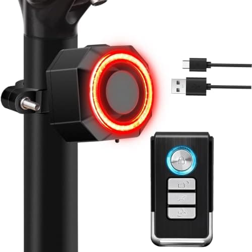 NineLeaf Tail Light with Alarm