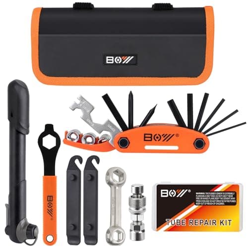 Bicycle Repair Kit with Pump
