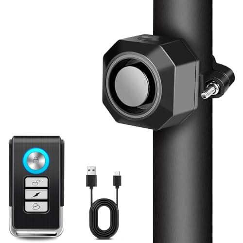 Cruxer 110dB Bike Alarm with Remote