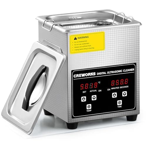 CREWORKS 1.8L Ultrasonic Cleaner with Heater