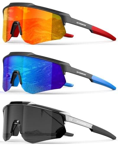 OUKEMAX Polarized Sunglasses 3-Pack