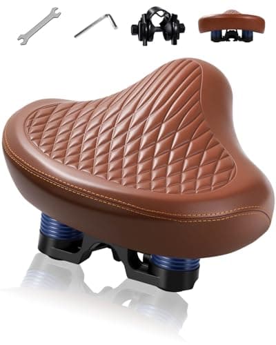 Yopinat Wide Classic Padded Bike Seat