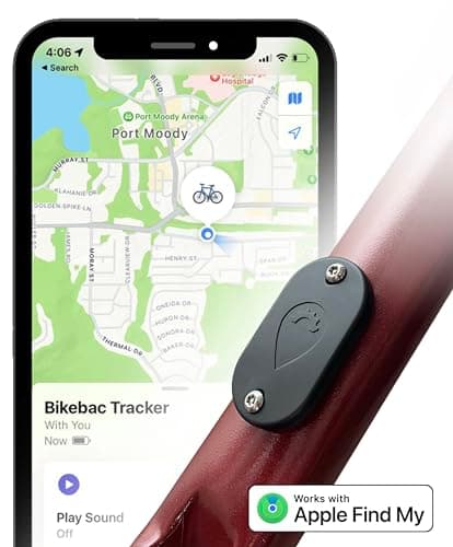Bikebac Bike Tracker with Apple Find My