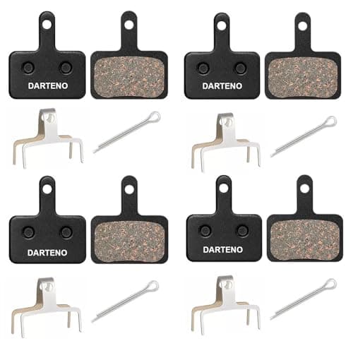 Darteno 4 Pair Semi Metallic Disc Pads