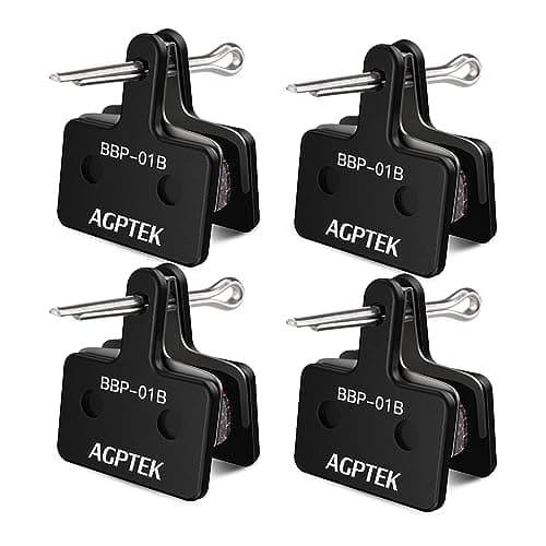 AGPTEK 4 Pair Semi Metallic Disc Pads