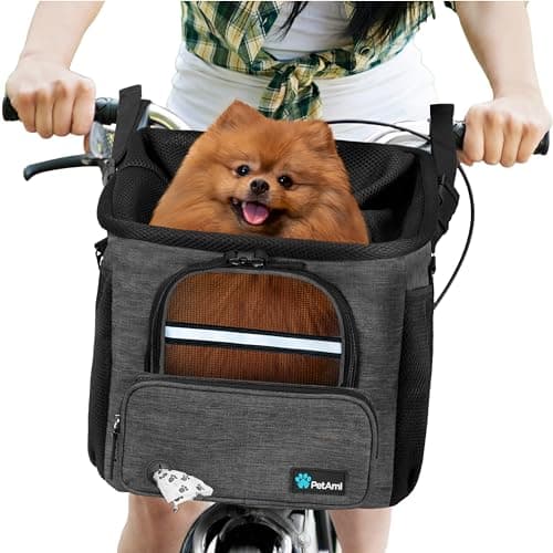 PetAmi Dog Bike Basket