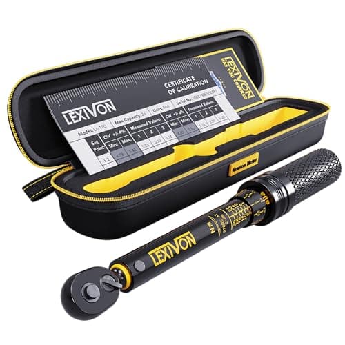 LEXIVON Bike Torque Wrench 1/4-Inch Drive 2-26 Nm