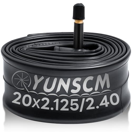 YunSCM 20 x 2.125-2.40 Schrader Tube, 1-Pack