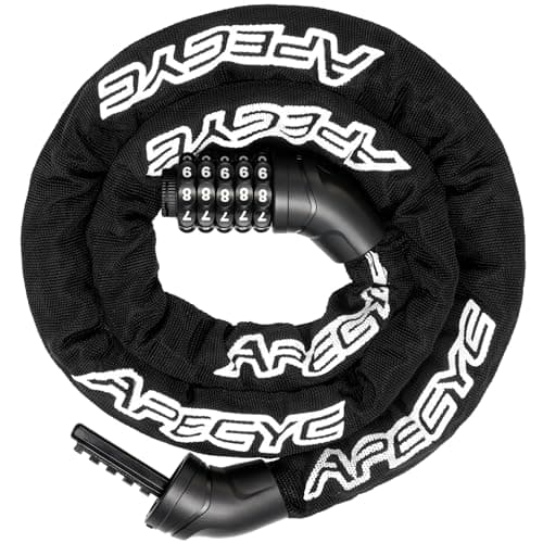 APECYC 5 ft Combination Chain Lock