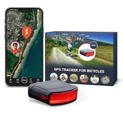 PAJ LED Bike 4G GPS Tracker
