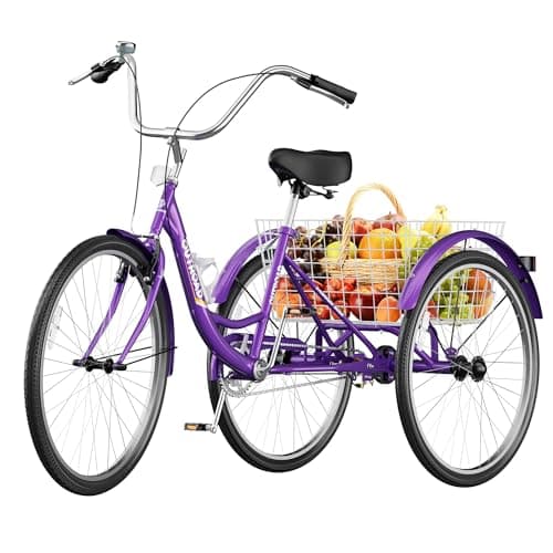 Incbruce 24 Inch Single Speed Tricycle