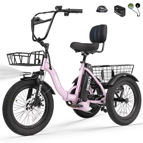 ESKUTE 500W Folding Electric Trike
