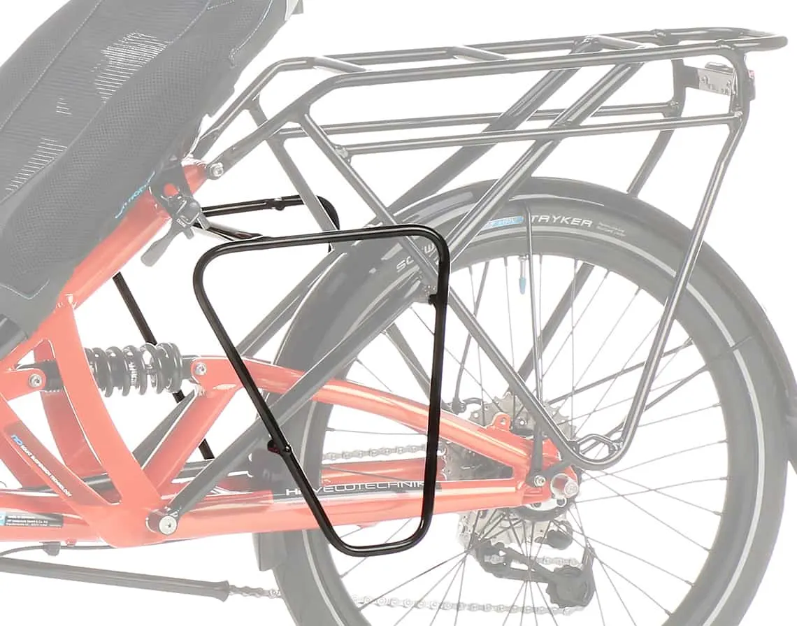 HP Velotechnik Recumbent lowrider rack example