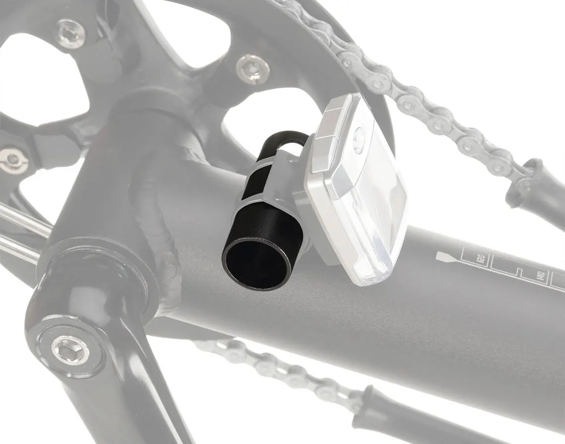HP Velotechnik cycle computer mount example