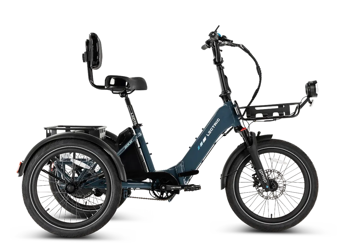 Lectric XP Trike2 manufacturer product image; exact configuration must be checked